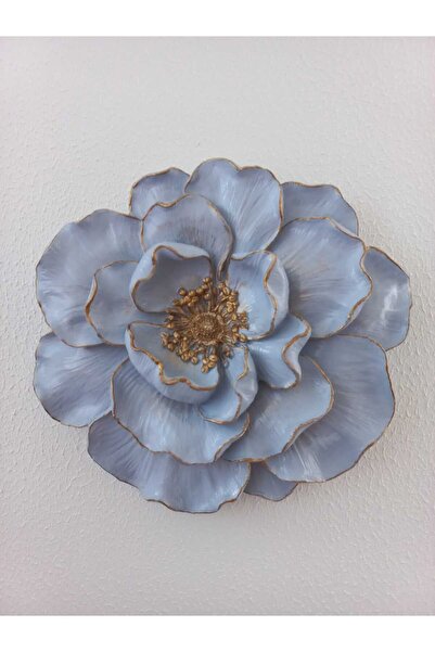 ZE DEKORASYON Arduvaz Gri Şık Duvar Ve Masa Çiçeği 22x20cm