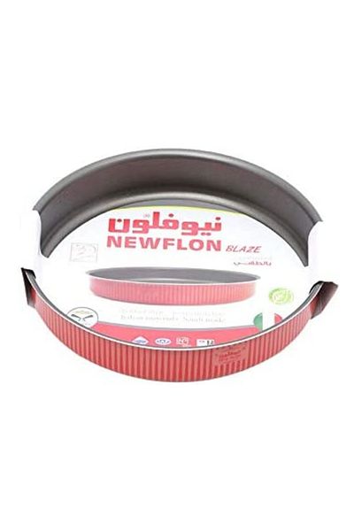Newflon Two-piece neoflon round tray set, 34 and 38 cm