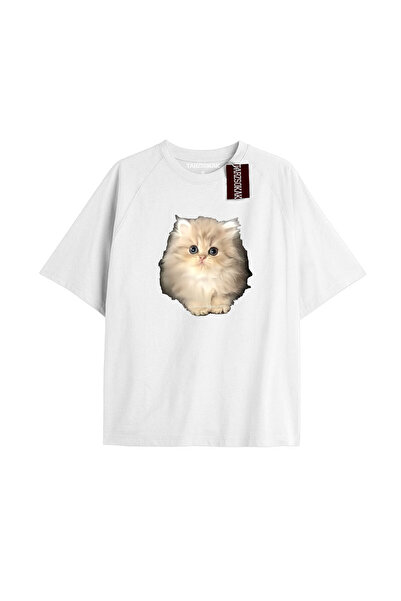 Adrift Μπλουζάκι Unisex Oversize California με στάμπα