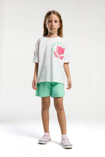 U.S. Polo Assn. U.S. Polo Assn Girls Bottom Top Set, Stylish Floral Print Comfortable Combination