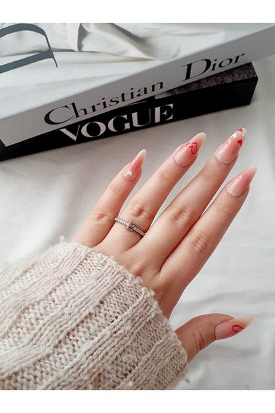 bijoux uniques Waterway Zircon Stone Letter E Adjustable Silver Ring