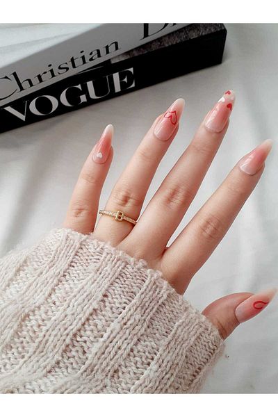 bijoux uniques Waterway Zircon Stone Letter B Adjustable Gold Ring