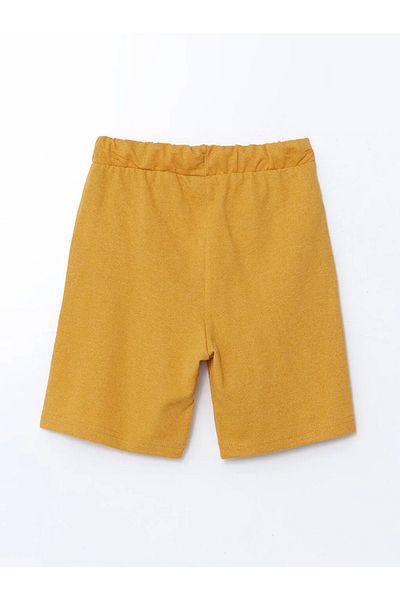 LC Waikiki Lcw Eco Ecru Elastic Waist Boys' Shorts