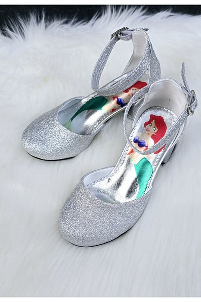 patik ayakkabı Girl's Heeled Princess Shoes