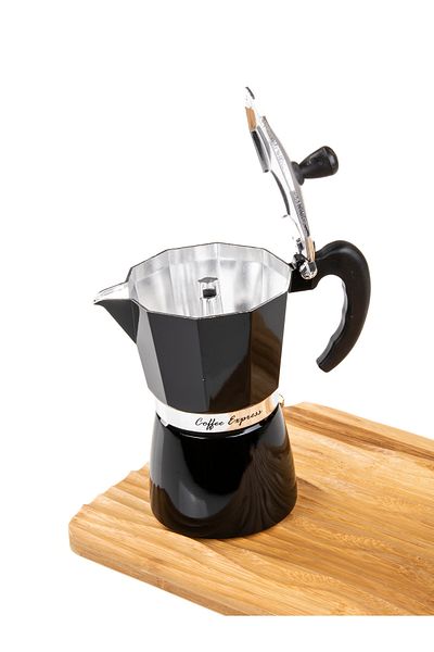 MUKKO HOME Mokapot 6 أكواب Coffeehutt Bigg Coffee Coffee Brewing Coffee Equipment ماكينة صنع القهوة الإيطالية المفلترة