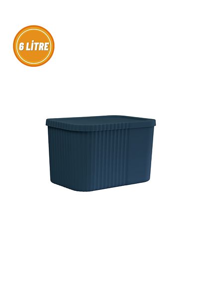 EVLE 6 Liter Midi Organizer Box with Lid