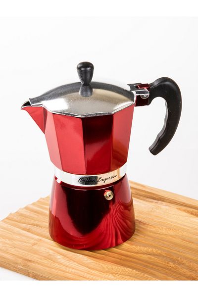 MUKKO HOME Mokapot 6 أكواب Coffeehutt Bigg Coffee Coffee Brewing Coffee Equipment ماكينة صنع القهوة الإيطالية المفلترة