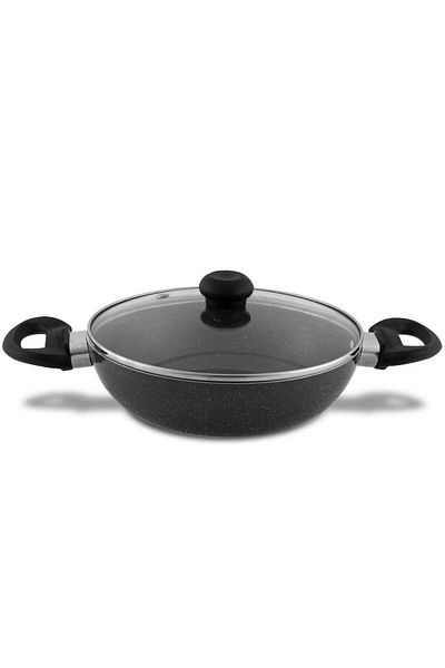 DELICI Nosntick Kadai Pan 22CM (AKP22GE) مقلاة كاداى بان