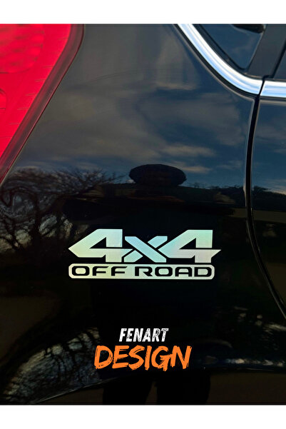 Nenya 4X4 على الطرق الوعرة JDM سيارة دراجة نارية الزجاج الأمامي ملصق ملصق 18x...