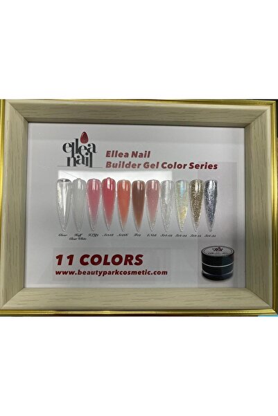 ELLEA NAIL ELLEA NAİL GLITTER BUILDER GEL 30 MG S04-05 BEYAZ YANSIMALI