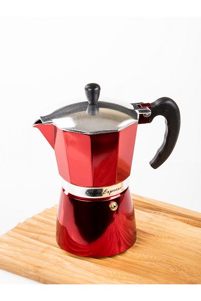 MUKKO HOME Mokapot 6 أكواب Coffeehutt Bigg Coffee Coffee Brewing Coffee Equipment ماكينة صنع القهوة الإيطالية المفلترة