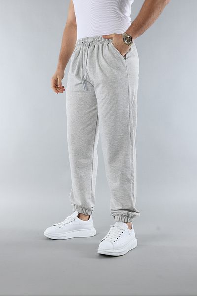 CASUAL SUİT Ανδρικό αθλητικό παντελόνι Slim Fit με ελαστική μέση και πόδια
