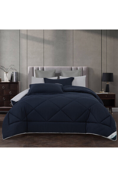 Donetella 4-Piece Diamond Quilted King Comforter Set 170x230 cm