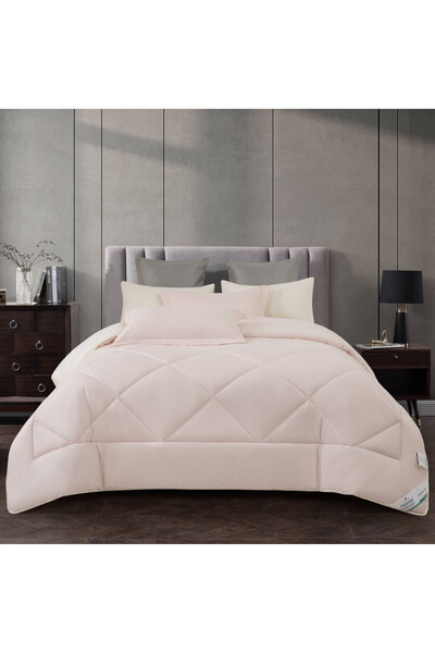 Donetella طقم لحاف كينج مبطن بالماس مكون من 4 قطع مقاس 170×230 سم