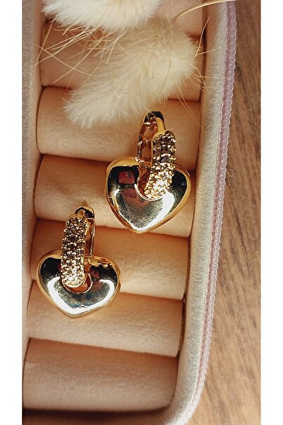 SABİNORA JEWELRY STORE Kadın Gold 925 ayar kaplamalı 2'li çift taraflı kullan...