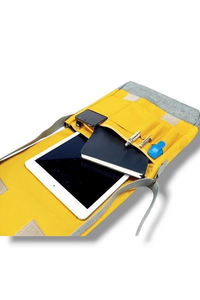Dadacuq Geantă compactă pentru tabletă I-Pad, unisex, impermeabilă, de 9i și 10 inchi - Utilizare zilnică la școală