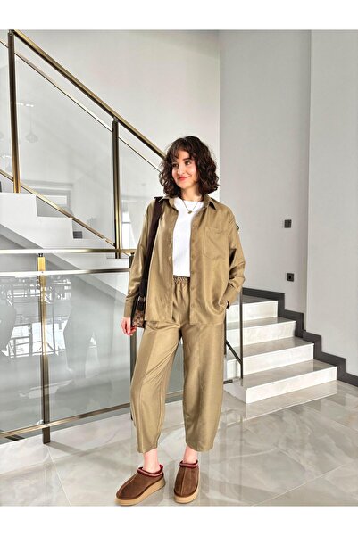 Butik Gömlek Şalvar Pantolon Takım