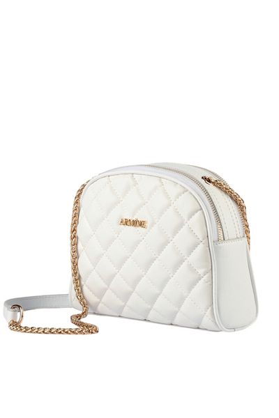 Armine Arm-367 White Quilted Women's Bag
