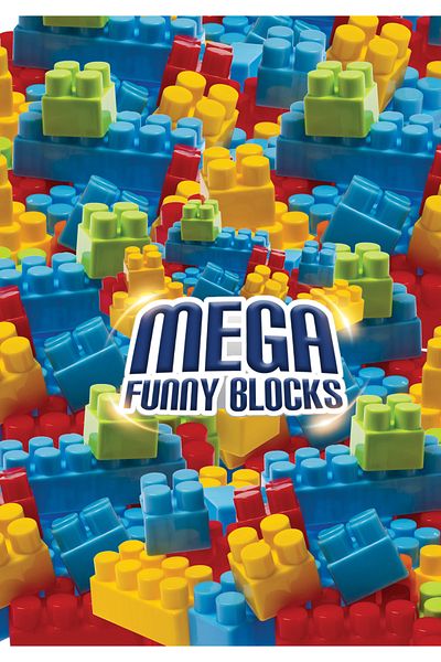 p parti oyunevi Building Blocks Set Building and Educational Toy Mega Funny Blocks 100 Pieces
