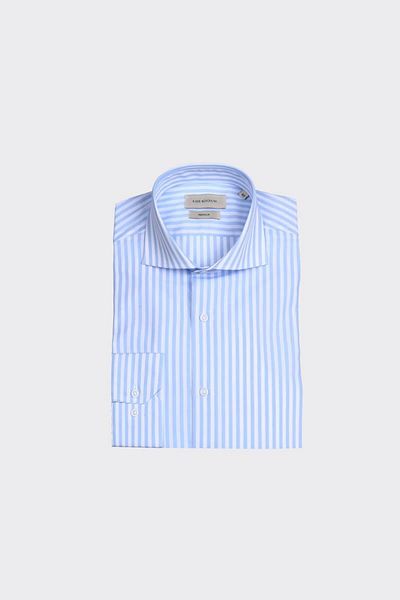 Kadir Büyükkaya Men's Italian Lapel Shirt-Kax4102S