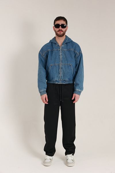 TKT Men's Baggy Pique Pants - Loose Fitting and Back Pocket