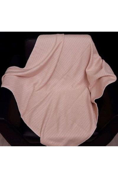 Baharoğlu Powder Knitted Baby Blanket 100X120 cm