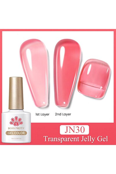 Born Pretty 10ml Jelly Nude Seri Kalıcı Oje JN30 (56347)