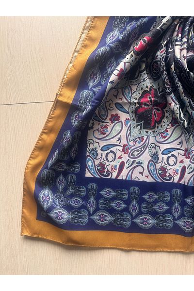 Modakaşmir Silky Soft Ethnic Cotton Shawl with Border