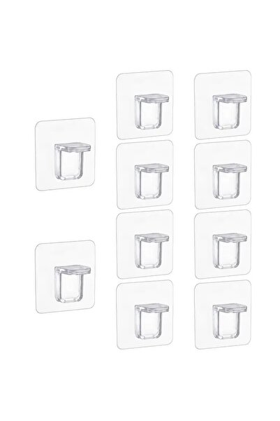 Choice 10 قطع 10 قطع دعامة رف خالية من الغراء مسمار مثقبة قوي مثلث قوس مشبك م...