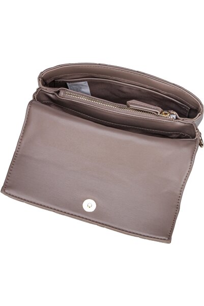 Valentino VELKÁ TAŠKA NA KLAPKY - VBS3XJ02MAT TAUPE