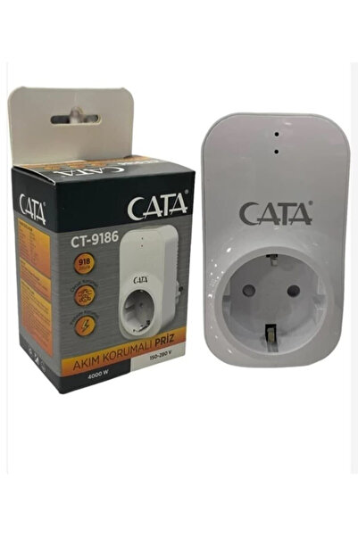 Cata Ct-9186 Akım Korumalı Priz