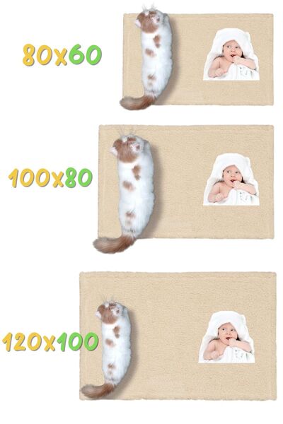 Armashine Peluş Kedi Köpek Bebek Battaniyesi - Evcil Hayvan İçin Yumuşak Battaniye 1.Sınıf