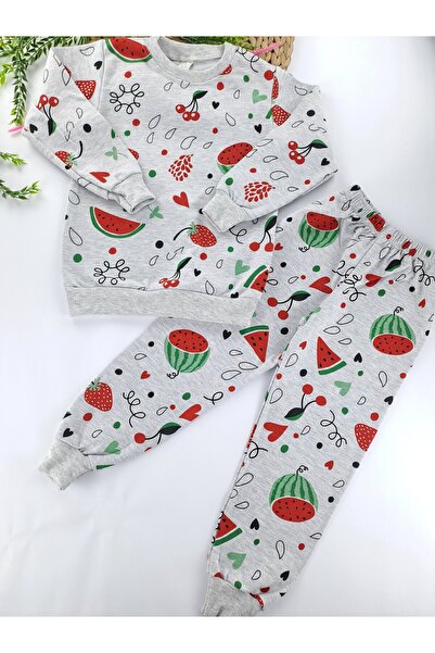 Butik Komplet pidžama za devojčice / dečake, 2 niti, neizdignute M Sezonsko B...