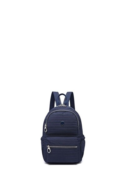 SMART BAGS Krinkıl Lacivert Kadın Sırt Çantası SMB1030