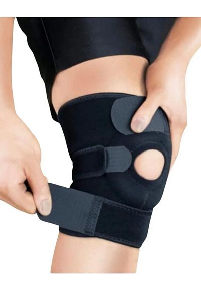 EMBA KORSE Size Free Sports Knee Pads - Neoprene Knee Corset and Bandage