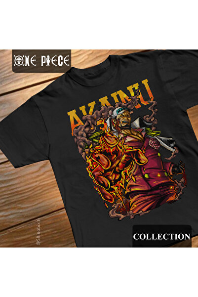 SHINOBIX Μπλουζάκι One Piece Άνιμε Ακάινου Oversize