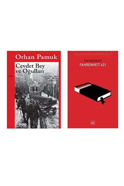 Yapı Kredi Yayınları Cevdet Bey ve Oğulları - Orhan Pamuk - Fahrenheit 451 - ...