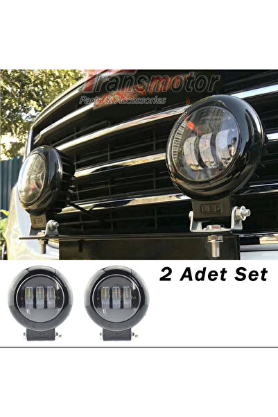 YSGMOTOPARTS Motosiklet/Off Road/Atv/Utv/Traktör/Tekne/Yat Led Sis Farı Seti ...