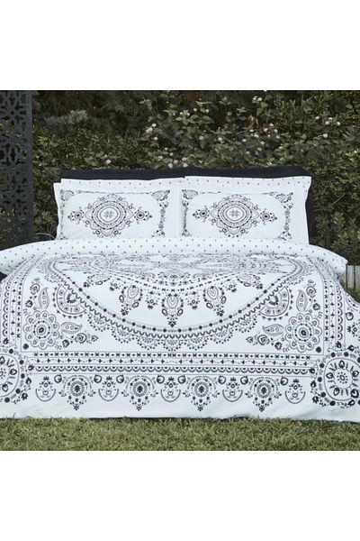 Karaca Home Orian Doppelbett Nish Set Schwarz