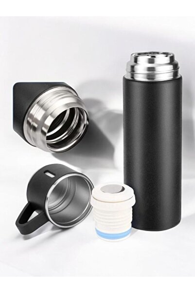 Mio Life Chrome Green 500ml Thermos Drink - 3 Cups with 12 Hours Box