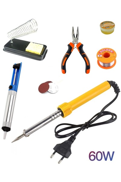 Depolife 60w Kalem Havya Sehpası Makaralı Lehim Pastası Gargaburun Elektronik...