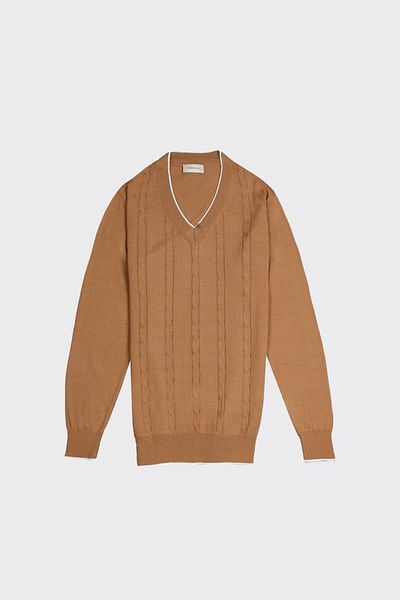 Kadir Büyükkaya Men's V-Neck Knitwear