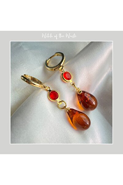 Howl's Moving Castle Earring, Howl Küpe, Witch of the Waste Küpe, Howl's Moving Castle Küpe
