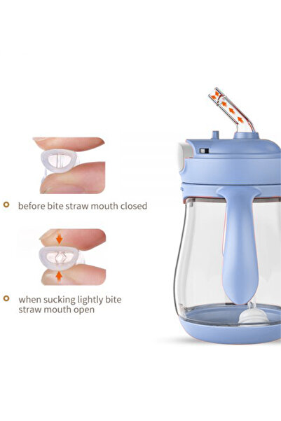 LUQU BABY LUQU Tritan Sippy Cup for Baby With Cleaning Brush