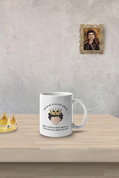 Satranç Medya Prens Baskılı Kupa - Olur Mu Öyle Şey Köpek, Ben Senin Sözlerin...