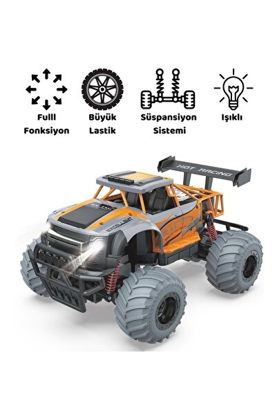 Magicway Uzaktan Kumandalı Sarjlı Süspansiyon Sistemli Büyük Arazi Aracı Full...