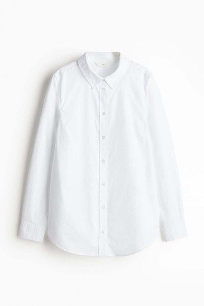 H&M Fitted Oxford shirt