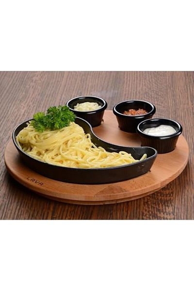 STOREMAX Drop-Shaped Fajita Pan 10X20 cm Aclya Cast New Acshop 1058548