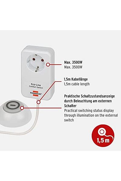 STOREMAX Eco Line Comfort Switch Adapter - High Touch Protection