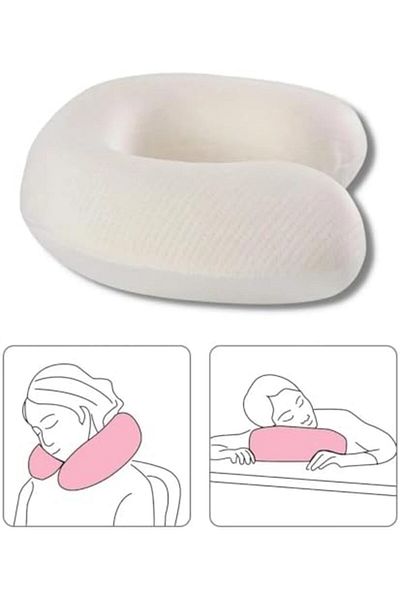 STOREMAX Visco Orthodontic Travel Neck Pillow